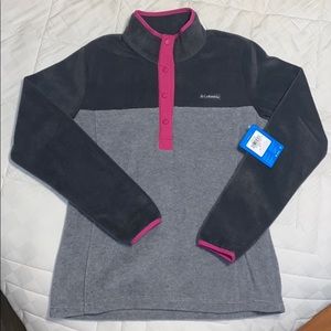 COLUMBIA Half Snap Pullover NEW WITH TAGS